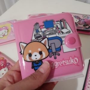 Sanrio Wallet Aggretsuko Hello Kitty Friends